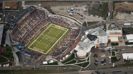 Pro Football Hall Of Fame Debuts Tom Benson Hall Of Fame Stadium